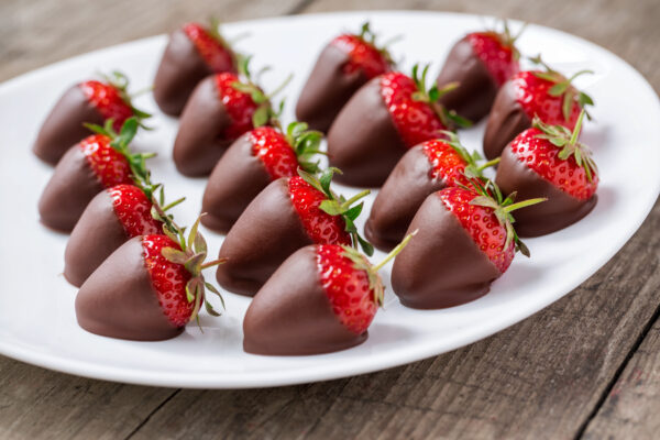 Chocolate-Kissed Strawberries Recipe