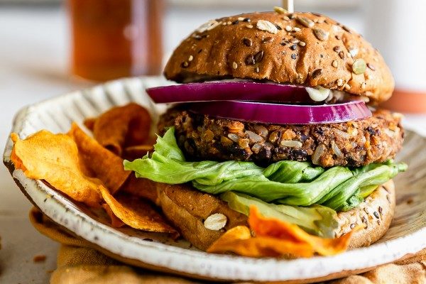Chipotle Black Bean & Rice Burgers Recipe