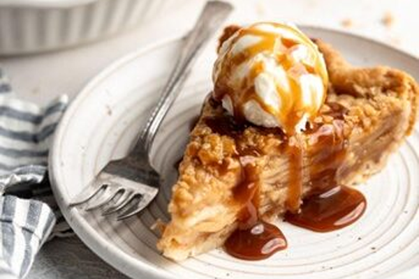 Apple Pie with Spiced Caramel Recipe
